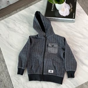 Boys zip up hoodie